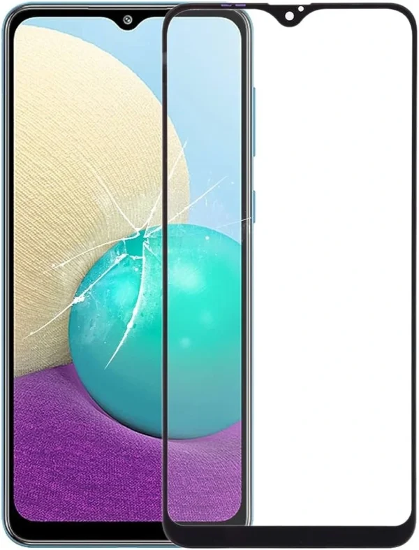 Pantalla Vidrio Visor Repuesto Cristal Para Samsung A02